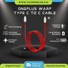 Oneplus 65W Warp C To C Cable (Only Cable) | Pack Of 2