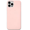 Plain liquid silicone phone cover in Blush Pink