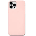 Plain Pastel Liquid Silicone iPhone Cover