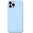 Plain liquid silicone phone cover in Sky Blue