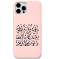 Little Joys Panda Garden – Engraved Pastel Silicone Phone Cover