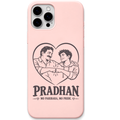 Pradhan Family First – Engraved Pastel Silicone Phone Cover
