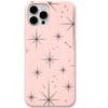 Starlight Sparkle engraved silicone phone cover in Blush Pink