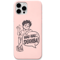 Hau Hau Dekhiba Odia Reply Mode – Engraved Pastel Silicone Phone Cover