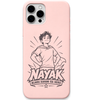 Nayak Nijara Kahani Ra Hero engraved pastel silicone phone cover in Blush Pink