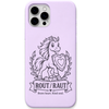 Rout Raut Brave Heart Kind Soul engraved pastel silicone phone cover in Lavender