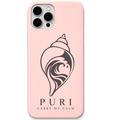 Puri Carry My Calm – Engraved Pastel Silicone Phone Cover