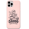 Sahoo Khusi Delivery engraved pastel silicone phone cover in Blush Pink
