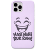 Hasi Nahi Ruk Rahi laughing face hinglish meme engraved pastel silicone phone cover in Lavender