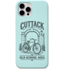 Cuttack Old School Soul engraved pastel silicone phone cover in Mint Green