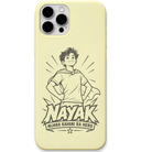 Nayak Nijara Kahani Ra Hero engraved pastel silicone phone cover in Lemon Yellow