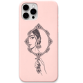 Jhumka Reflection – Engraved Pastel Silicone Phone Cover