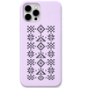 Pasapali Pulse engraved pastel silicone phone cover in Lavender
