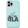 VeLA Mode lazy mood meme engraved silicone phone cover in Mint Green