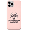 Dil Garden Garden Ho Gaya cute happy face meme engraved pastel silicone phone cover in Blush Pink