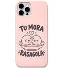 Tu Mora Rasagola engraved pastel silicone phone cover in Blush Pink