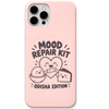 Odisha Mood Repair Kit Sweets engraved pastel silicone phone cover in Blush Pink