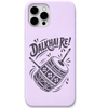 Sambalpuri Beat Dalkhai Re engraved pastel silicone phone cover in Lavender