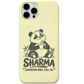 Sharma Comparison Band Chill On – Engraved Pastel Silicone Phone Cover