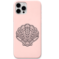 Ocean Keepsake Shell – Ornamental Seashell – Engraved Pastel Silicone Phone Cover
