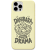 Dahibara Over Drama engraved pastel silicone phone cover in Lemon Yellow