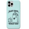 Salary Chhota Wishlist Bada engraved pastel silicone phone cover in Mint Green