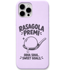 Rasagola Premi engraved pastel silicone phone cover in Lavender