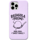 Rasagola Premi engraved pastel silicone phone cover in Lavender