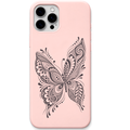 Wings Unbound – Engraved Pastel Silicone Phone Cover