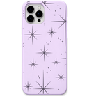 Starlight Sparkle engraved silicone phone cover in Lavender
