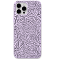 Petal Whirl – Engraved Pastel Silicone Phone Cover