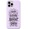 Future Itna Bright Dikh Nahi Raha sunglasses sunshine meme engraved silicone phone cover in Lavender