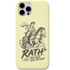 Rath Apni Raah Apni Raftaar engraved pastel silicone phone cover in Lemon Yellow