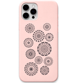 Circle of Calm – Engraved Pastel Silicone Phone Cover