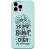 Future Itna Bright Dikh Nahi Raha sunglasses sunshine meme engraved silicone phone cover in Mint Green