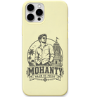 Mohanty Naam Re Pride engraved pastel silicone phone cover in Lemon Yellow