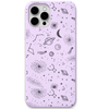 Galaxy Wanderer engraved silicone phone cover in Lavender