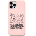 Behera Chill Mode – Engraved Pastel Silicone Phone Cover