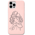 Her Safest Place – Engraved Pastel Silicone Phone Cover