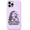 Drama Mora Birthright engraved pastel silicone phone cover in Lavender