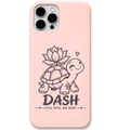 Dash Little Faith Big Heart – Engraved Pastel Silicone Phone Cover