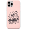 Patra Worth The Hype engraved pastel silicone phone cover in Blush Pink