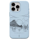 Amar Kolkata regional Indian iPhone cover in Sky Blue