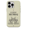 I Love Mumbai regional Indian iPhone cover in Lemon Yellow