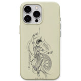 Kathak Dance regional Indian iPhone cover in Lemon Yellow