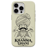 Khamma Ghani regional Indian iPhone cover in Lemon Yellow