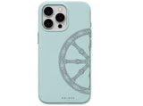 Konark Chakra Odisha regional Indian iPhone cover in Mint Green