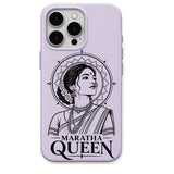 Maratha Queen regional Indian iPhone cover in Lavender