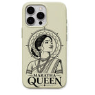 Maratha Queen regional Indian iPhone cover in Lemon Yellow