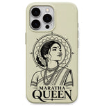 Maratha Queen regional Indian iPhone cover in Lemon Yellow